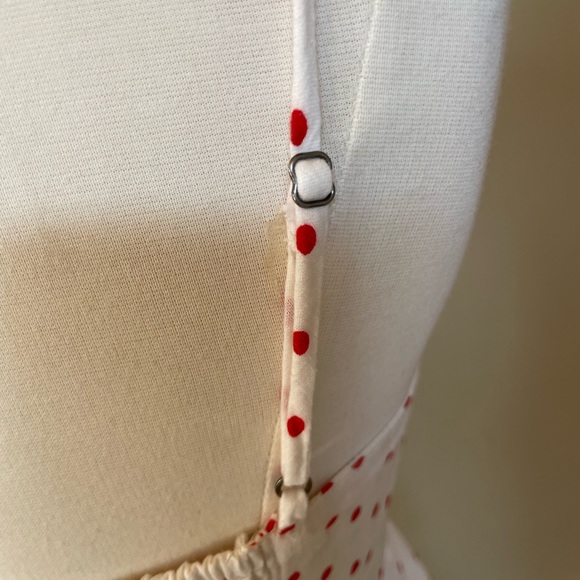 Anthropologie Maeve Polka Dot Tank Top - Picture 4 of 9